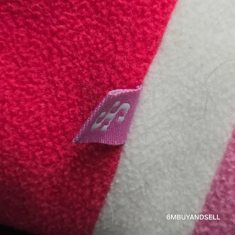 Strawberry Shortcake‎ Toddler 1-3Y Fleece Trapper Hat Pink Red Vintage 2007